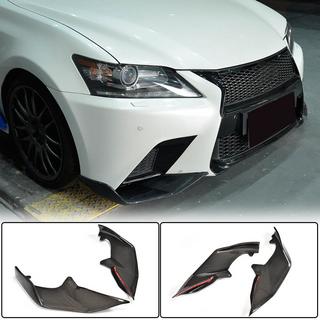 Карбоновые Накладки на Передний Бампер (для F-Sport 2011-2015) Lexus GS 2011-2020 гг. фото 1