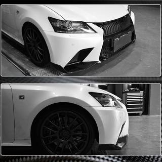 Карбоновые Накладки на Передний Бампер (для F-Sport 2011-2015) Lexus GS 2011-2020 гг. фото 4