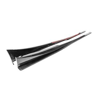 Боковые пороги (для Base/F-Sport 2013-2020, Карбон) Lexus IS 2013- гг. фото 3