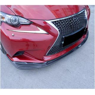 Накладка на передний бампер Lip (для F-Sport 2013-2016, Карбон) Lexus IS 2013- гг. фото 3