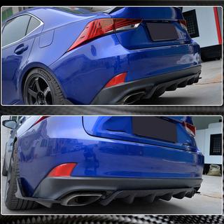Диффузор заднего бампера (для Base/F-Sport 2016-2020, Карбон)