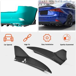 Накладка на задний бампер (для Base/F-Sport 2016-2020, Карбон) Lexus IS 2013- гг. фото 2