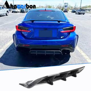 Диффузор заднего бампера для RC F 2014-2018, Карбон Lexus RC 200t 2014- гг. фото 1
