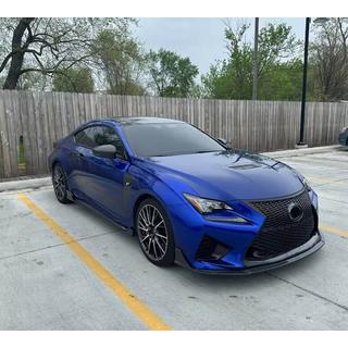 Боковые пороги (для RC F 2014-2018, Карбон) Lexus RC 200t 2014- гг. фото 2