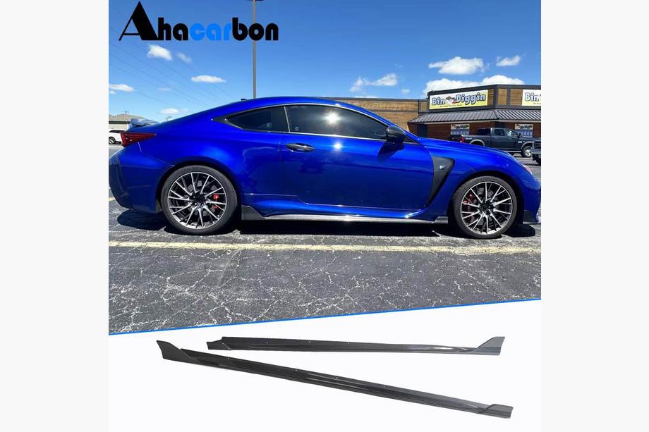 Lexus RC 200t 2014- гг. Боковые пороги (для RC F 2014-2018, Карбон) Image
