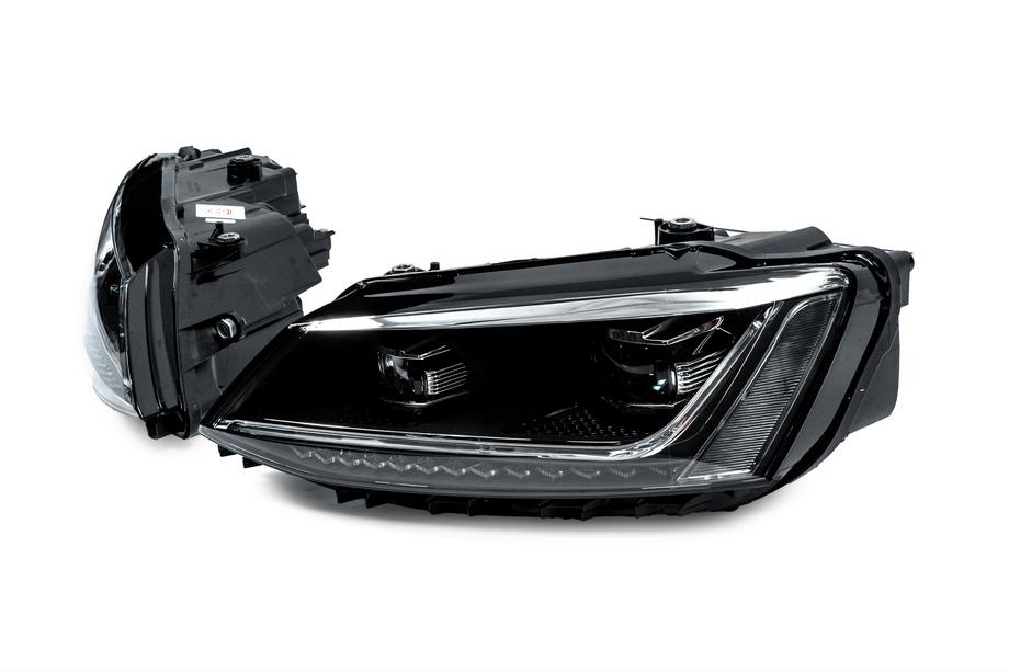 Volkswagen Jetta 2011-2018 гг. Передние фары Full LED (без блоков управления, 2 шт.) Фото 3