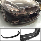 Infiniti G25/G35/37 (V36/CV36) 2006-2015 гг. Накладка на передний бампер Lip (для G37 Coupe 2009-2013, Карбон) фото 1