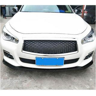 Передний Бампер Лип V1 для Q50 Base 2014-2017 Карбон Infiniti Q50/Q60 2013-2024 гг. фото 2