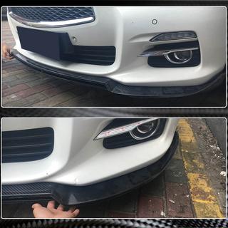 Передний Бампер Лип V2 для Q50 Base 2014-2017 Карбон Infiniti Q50/Q60 2013-2024 гг. фото 2