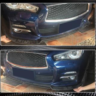 Передний Бампер Лип V2 для Q50 Base 2014-2017 Карбон Infiniti Q50/Q60 2013-2024 гг. фото 3