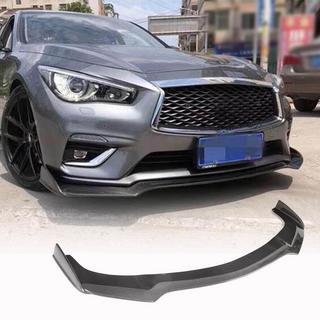 Передний бампер Лип V1 для Q50 Base 2018-2023 Карбон Infiniti Q50/Q60 2013-2024 гг. фото 1