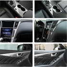 Infiniti Q50/Q60 2013-2024 гг. Карбоновые вставки в салон (для Q50) фото 2