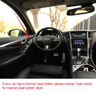 Infiniti Q50/Q60 2013-2024 гг. Карбоновые вставки в салон (для Q50) фото 8