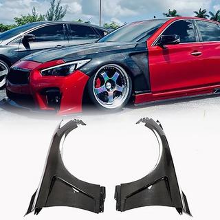 Крылья (для Q50 2014-2020, Карбон) Infiniti Q50/Q60 2013-2024 гг. фото 2