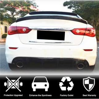 Спойлер V3 (для Q50, Карбон) Infiniti Q50/Q60 2013-2024 гг. фото 2