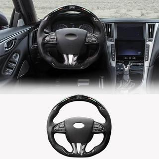 Анатомический руль (для 2014-2017, Карбон) Infiniti Q50/Q60 2013-2024 гг. фото 1