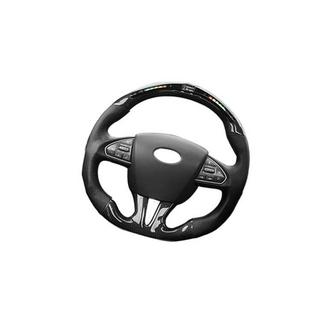Анатомический руль (для 2014-2017, Карбон) Infiniti Q50/Q60 2013-2024 гг. фото 3