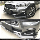 Infiniti Q50/Q60 2013-2024 гг. Карбоновые накладки на противотуманные фары (для Q50 Sport 2018-2022) фото 5
