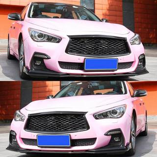 Передний бампер Лип V1 для Q50 Sport 2018-2022, Карбон Infiniti Q50/Q60 2013-2024 гг. фото 2