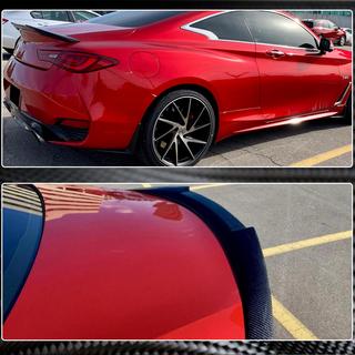 Спойлер V1 (для Q60 2016-2022, Карбон) Infiniti Q50/Q60 2013-2024 гг. фото 4