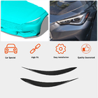 Infiniti Q50/Q60 2013-2024 гг. Реснички на фары (для Q60 2016-2022, Карбон) фото 3