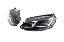 Volkswagen Golf 7/E-Golf 2012-2020 гг. Передние фары с модулями Silver FullLed Style (2012-2017, комплект 2 шт.) фото 4