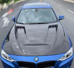 BMW 4 серия F32/F33/F36 2012-2020 гг. Капот V3 (Карбон) фото 1