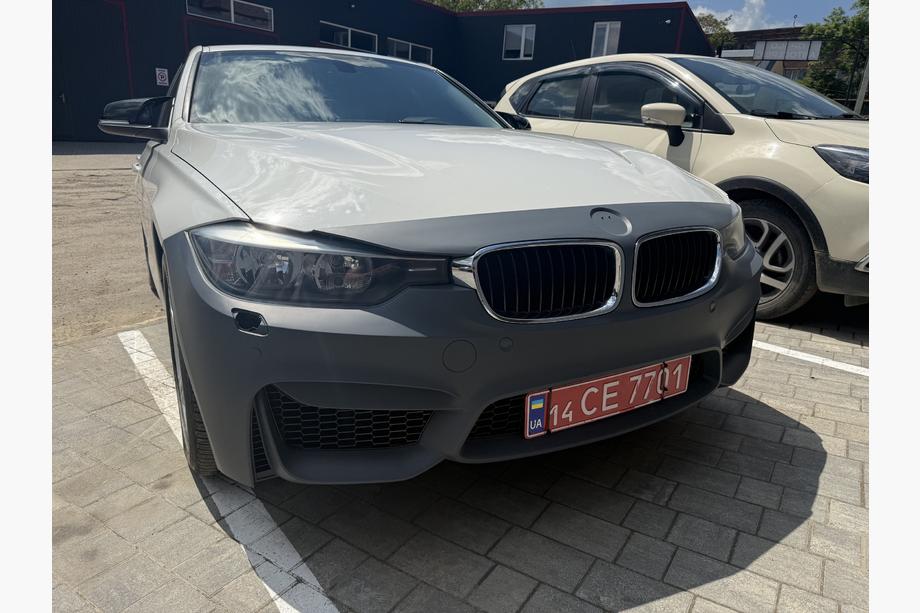 BMW 3 серия F30/F31 2012-2019 гг. Передний бампер в стиле F80 M3 Фото 5