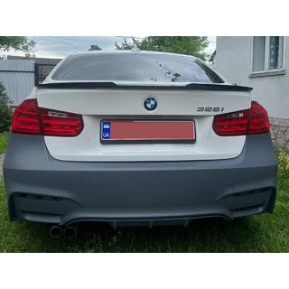 Задний бампер в стиле F80 M3 (для F30) фото 3