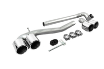 BMW 5 серия F10/F11 2010–2016 гг. Насадки на выхлоп в стиле M5 (2 шт) фото 3