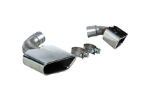 BMW X5 F15 2013-2018 гг. Насадки на глушитель M-Performance Silver фото 2