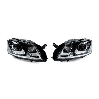 Передние фары V2 (для EU, 2 шт.) Volkswagen Passat B7 2012-2015 гг. фото 1