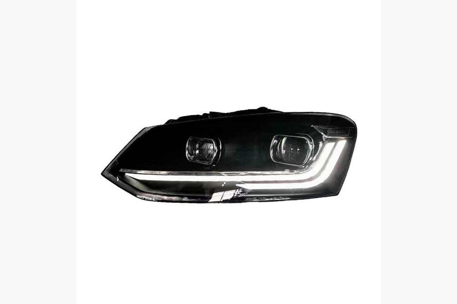 Volkswagen Polo 2010-2017 гг. Передние Фары Silver (2 шт) Image