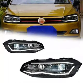 Передние фары FullLed Silver (2 шт)