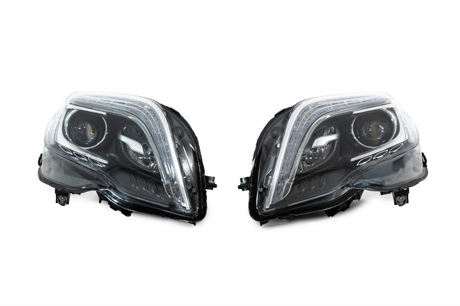 Mercedes GLK class X204 2008-2015 гг. Передние фары FullLed V-1 (2012-2015, комплект 2 шт.) Фото 3