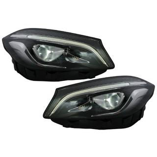 Передние фары Full LED (2 шт.) Mercedes A-сlass W176 2012-2018 гг. фото 2