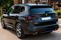 BMW X3 G01 2018- гг. Задний бампер с диффузором в стиле X3M F97 (2022-2024) фото 1