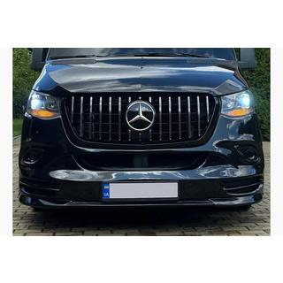 Передняя Решетка Panamericana GT Хром Premium V2 (С Рамкой) фото 1