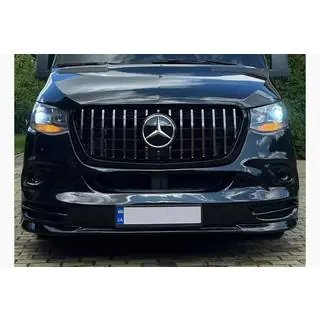 Передняя Решетка Panamericana GT Хром Premium V2 (С Рамкой) фото 1