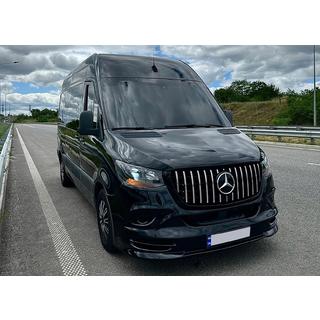 Передняя Решетка Panamericana GT Хром Premium V2 (С Рамкой) фото 3