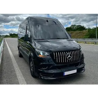 Передняя Решетка Panamericana GT Хром Premium V2 (С Рамкой) фото 3