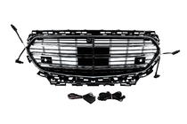 Mercedes E-class W214 2023- гг. Передняя решетка в стиле W223 AMG-Line с LED фото 2
