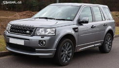 Land Rover Freelander II 2006–2014 гг. Накладка на передний бампер (ABS-пластик, грунт под покраску) фото 1
