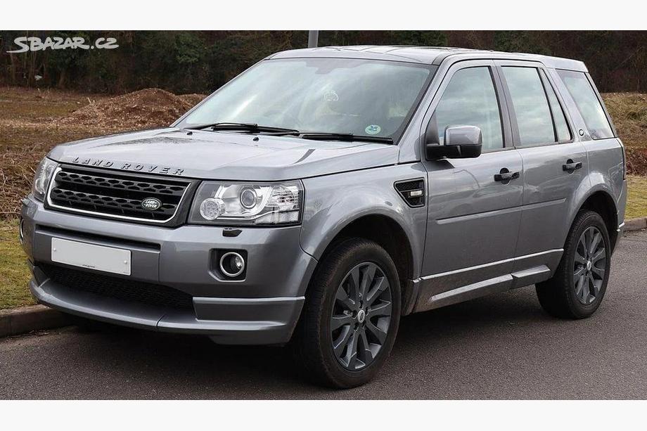 Land Rover Freelander II 2006–2014 гг. Накладка на передний бампер (ABS-пластик, грунт под покраску) Image
