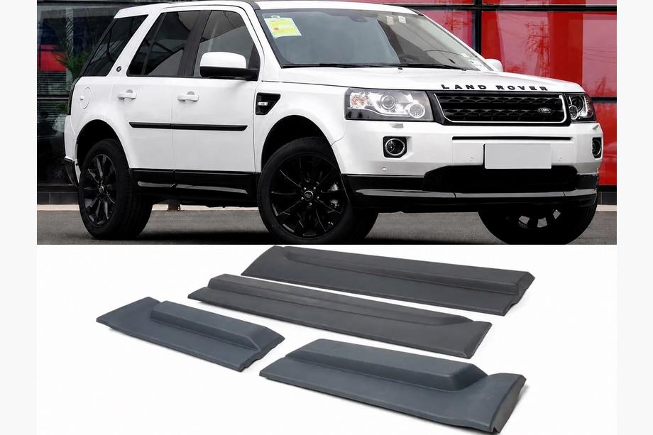 Land Rover Freelander II 2006–2014 гг. Молдинги на двери (ABS-пластик, под покраску) Image