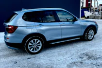 BMW X3 F25 2011-2018 гг. Оригинальные Боковые Пороги V1 (2 шт, Алюминий) фото 5
