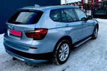 BMW X3 F25 2011-2018 гг. Оригинальные Боковые Пороги V1 (2 шт, Алюминий) фото 7