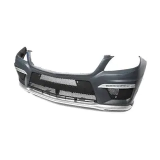 Передний бампер (стиль AMG ML63, для ML) Mercedes GLE/ML class W166 2011-2018 гг. фото 1