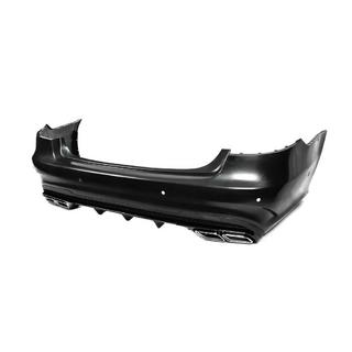 Задний бампер с диффузором E63 AMG (2013-2016) Mercedes E-class W212 2009-2016 гг. фото 3