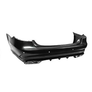 Задний бампер с диффузором E63 AMG (2013-2016) Mercedes E-class W212 2009-2016 гг. фото 2